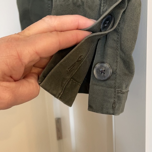 Loft utility jacket size medium in army green NEW - Picture 5 of 11